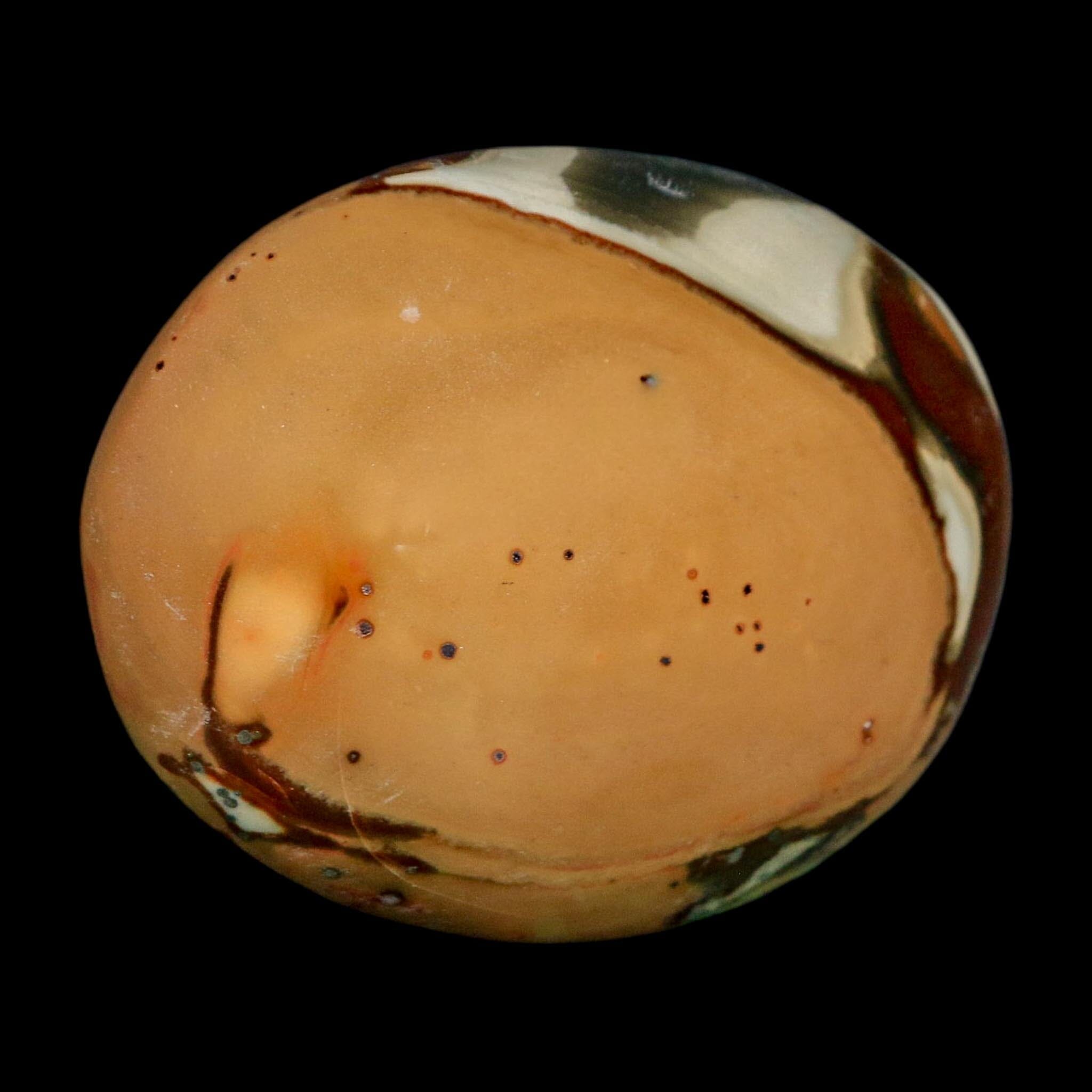 2.5" Polychrome Jasper Natural Polished Mineral Palm Stone Madagascar - Fossil Age Minerals