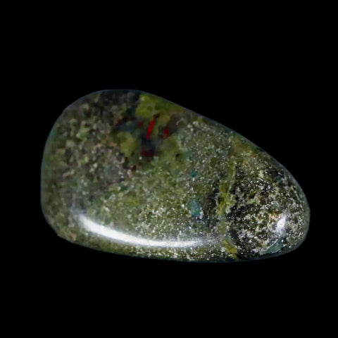 1.3" Polished Natural Dragon Blood Jasper Mineral Stone Western Australia - Fossil Age Minerals