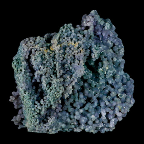 4.5" Purple And Green Grape Agate Botryoidal Crystal Cluster Mineral Sulawesi Island - Fossil Age Minerals