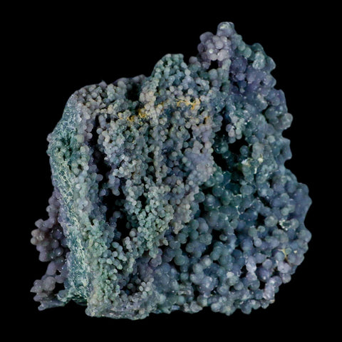 4.5" Purple And Green Grape Agate Botryoidal Crystal Cluster Mineral Sulawesi Island - Fossil Age Minerals
