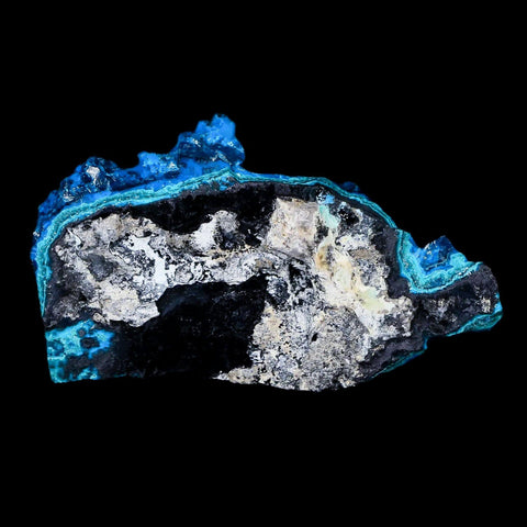 2.7" Chrysocolla Malachite Rare Botryoidal Grape Crystal Teal And Green From Peru - Fossil Age Minerals