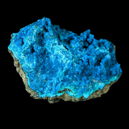 2.7" Chrysocolla Malachite Rare Botryoidal Grape Crystal Teal And Green From Peru