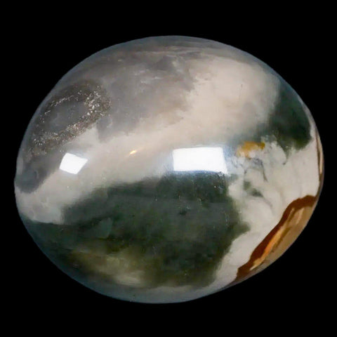 2.2" Polychrome Jasper Natural Polished Mineral Palm Stone Madagascar - Fossil Age Minerals