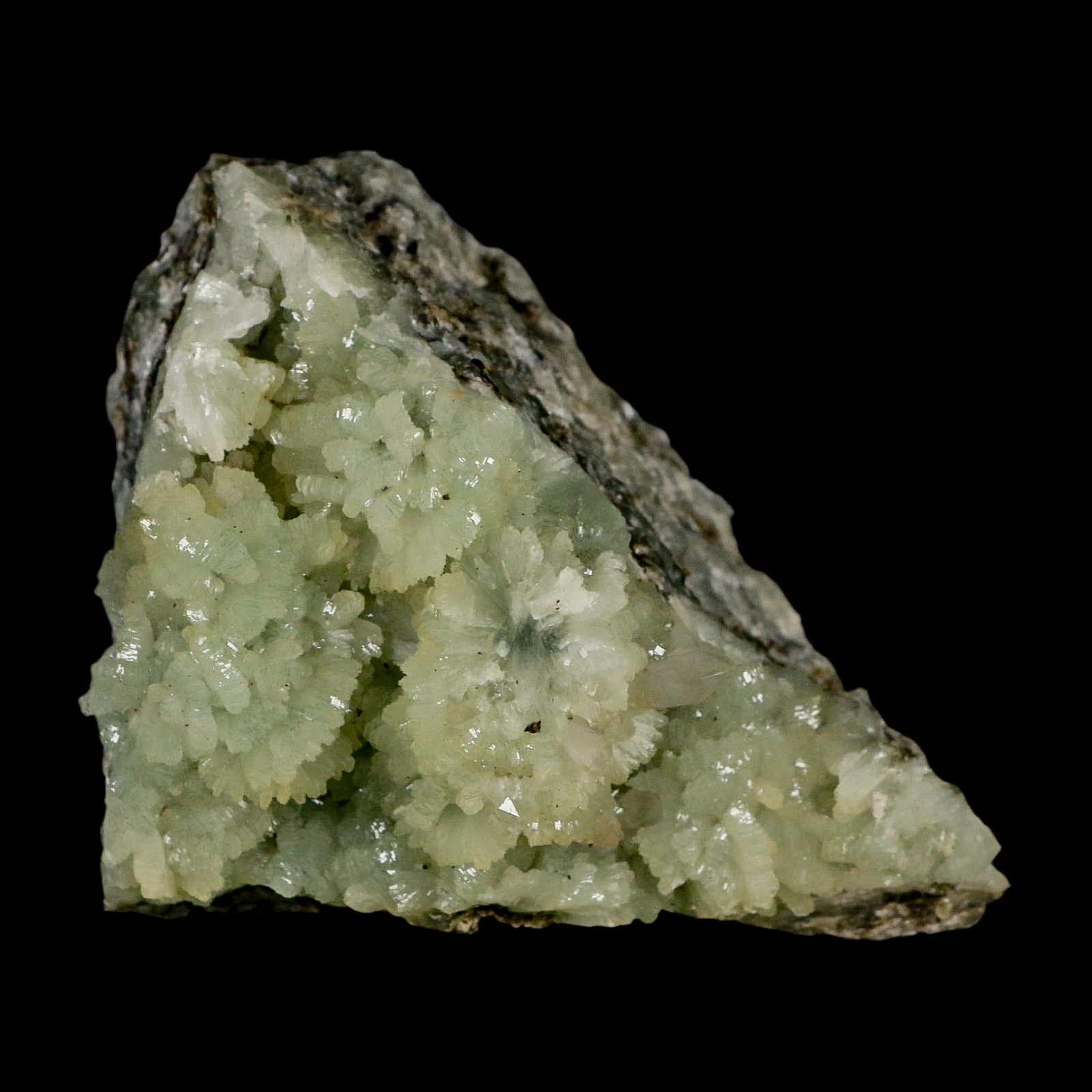 XL 5" Rough Green Prehnite Crystal Mineral Specimen Location Imilchil, Morocco - Fossil Age Minerals