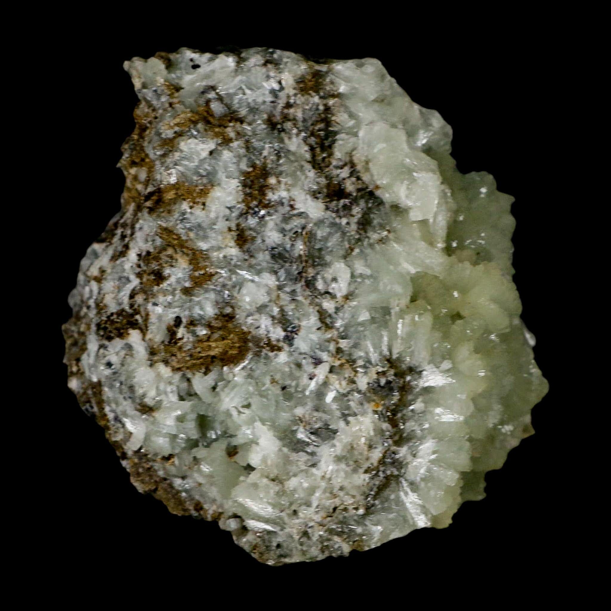 XL 5" Rough Green Prehnite Crystal Mineral Specimen Location Imilchil, Morocco - Fossil Age Minerals