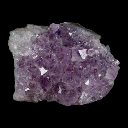 3" Rough Purple Amethyst Crystal Cluster Mineral Specimen Brazil