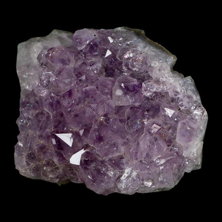 3" Rough Purple Amethyst Crystal Cluster Mineral Specimen Brazil