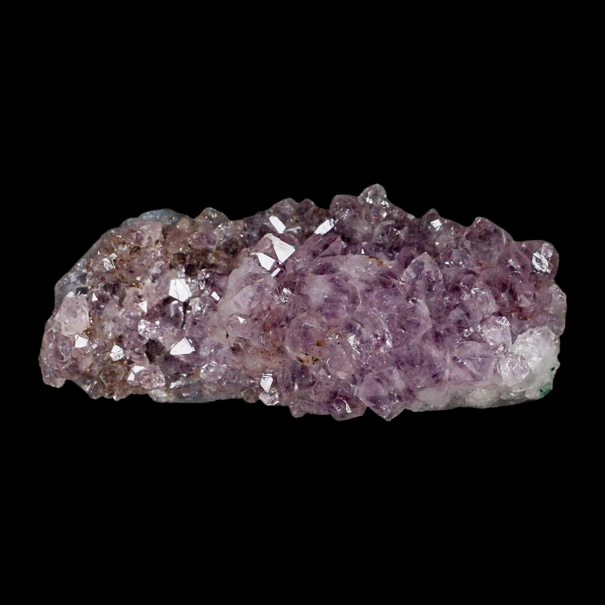 4" Rough Purple Amethyst Crystal Cluster Mineral Specimen Brazil - Fossil Age Minerals