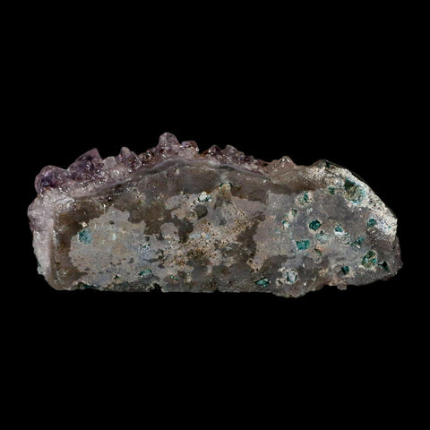 4" Rough Purple Amethyst Crystal Cluster Mineral Specimen Brazil