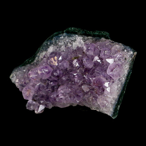 3.8" Rough Purple Amethyst Crystal Cluster Mineral Specimen Brazil
