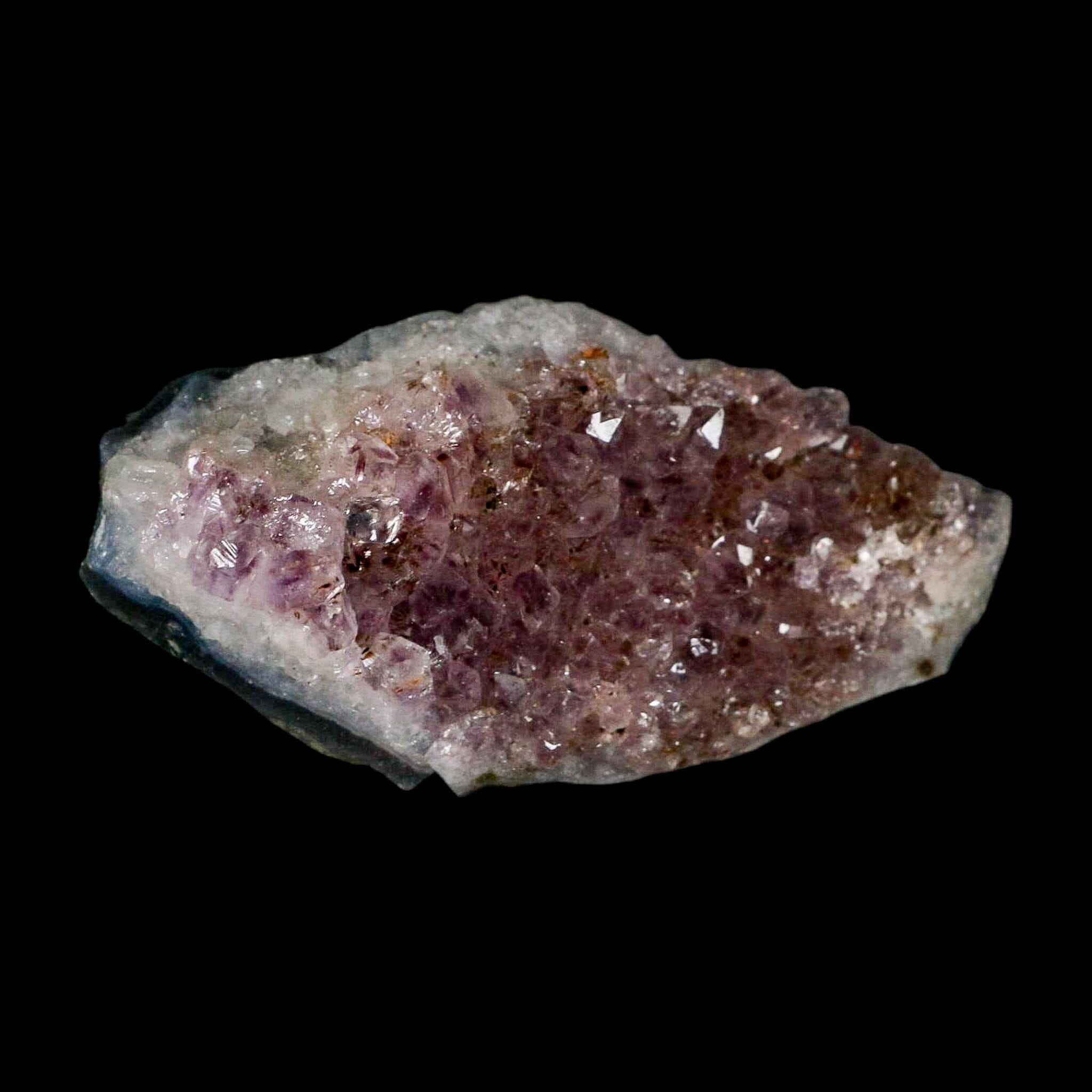 3.5" Rough Purple Amethyst Crystal Cluster Mineral Specimen Brazil - Fossil Age Minerals