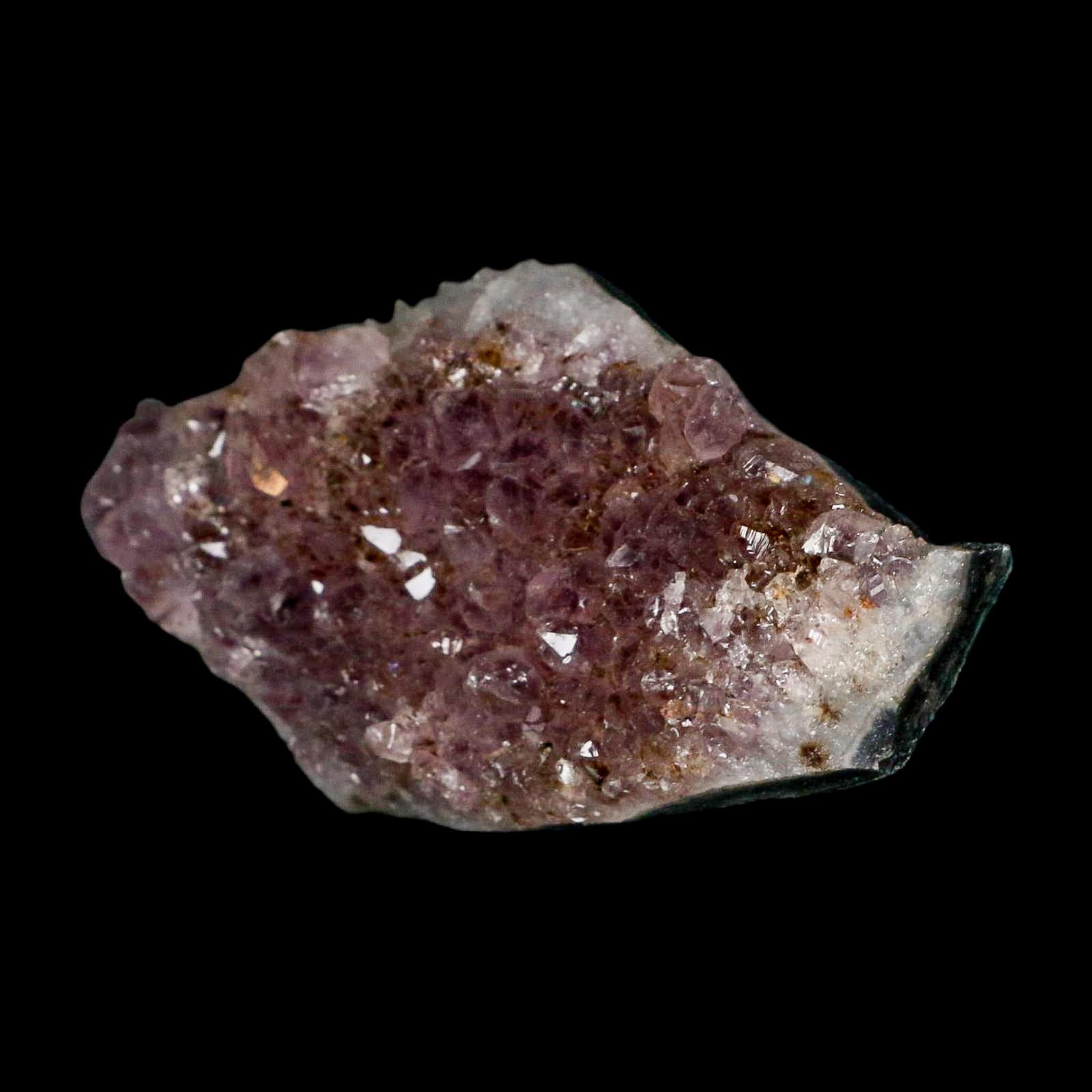 3.5" Rough Purple Amethyst Crystal Cluster Mineral Specimen Brazil - Fossil Age Minerals