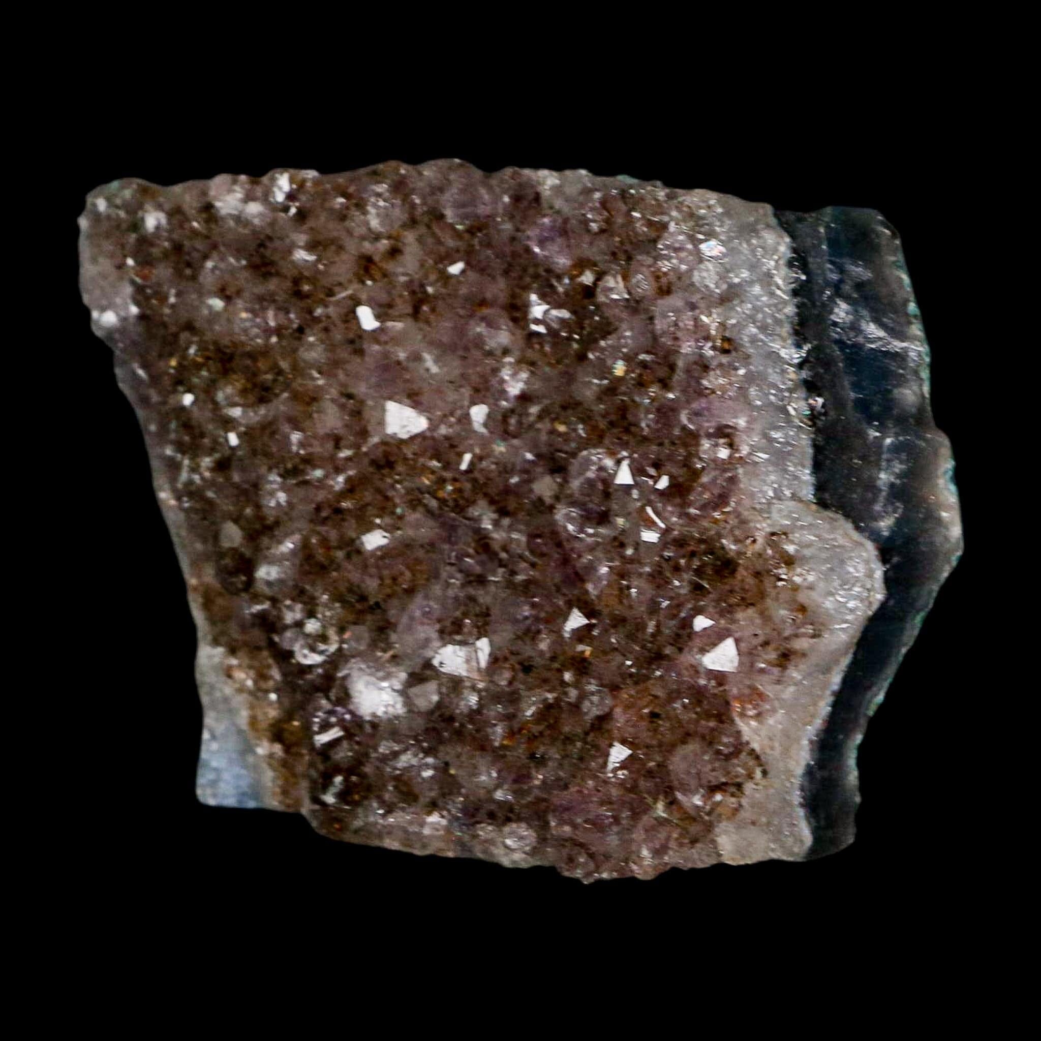 2.5" Rough Purple Amethyst Crystal Cluster Mineral Specimen Brazil - Fossil Age Minerals
