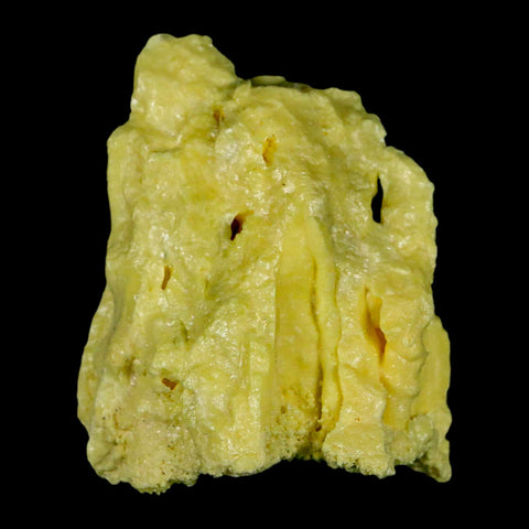 2.2" Rough Bright Yellow Sulfur Crystal Mineral Specimen From Louisiana - Fossil Age Minerals