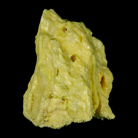 2.2" Rough Bright Yellow Sulfur Crystal Mineral Specimen From Louisiana - Fossil Age Minerals