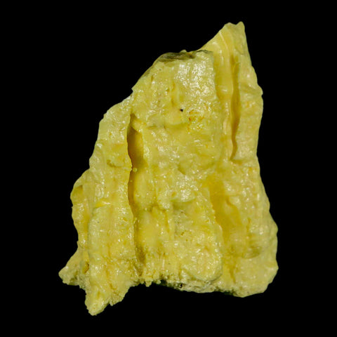 2.2" Rough Bright Yellow Sulfur Crystal Mineral Specimen From Louisiana - Fossil Age Minerals