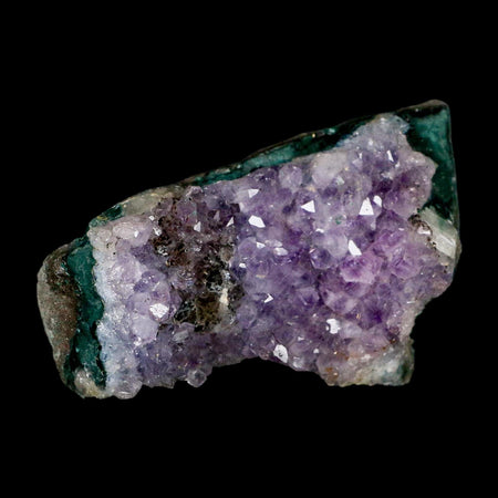 3.3" Rough Purple Amethyst Crystal Cluster Mineral Specimen Brazil