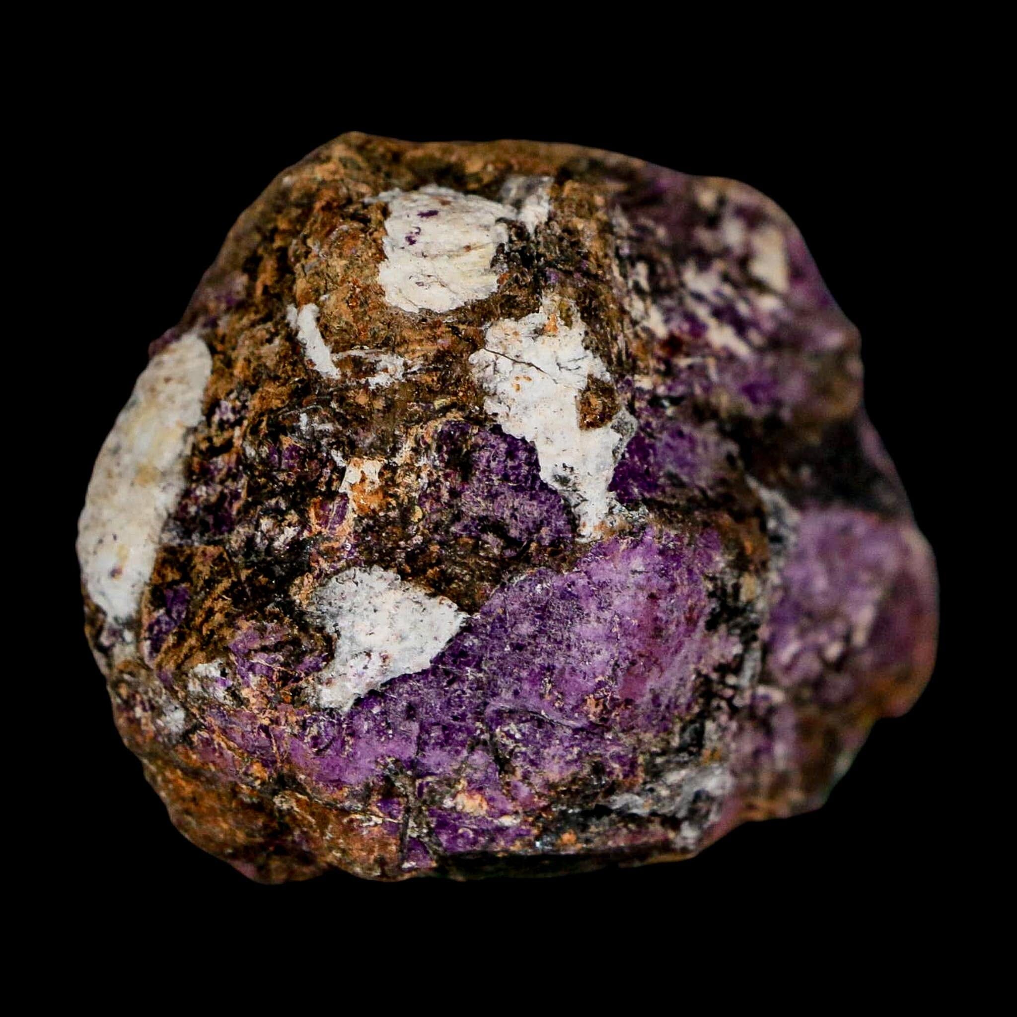 2.1" Rough Purple Purpurite Manganese Mineral Specimen Location Namibia - Fossil Age Minerals