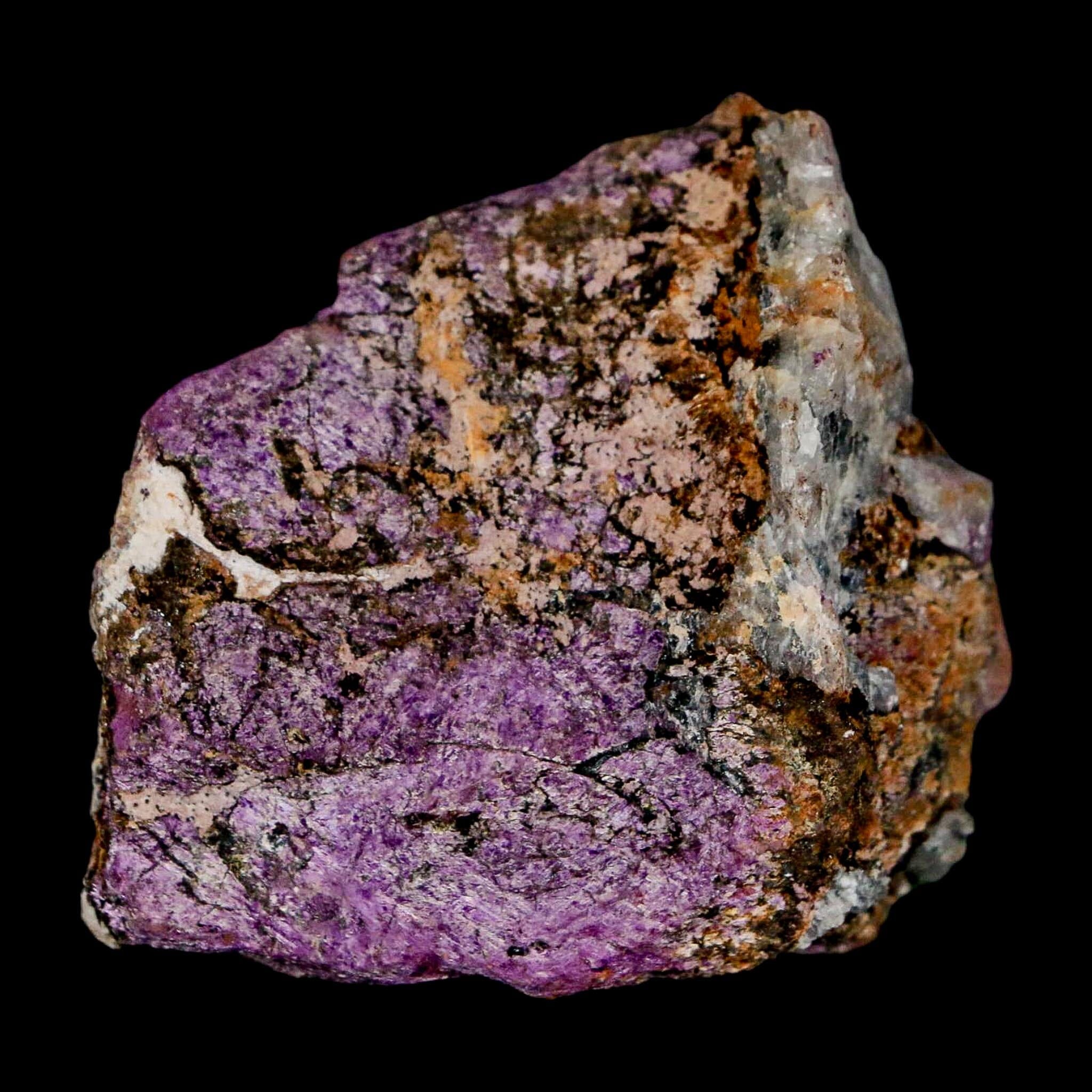 1.9" Rough Purple Purpurite Manganese Mineral Specimen Location Namibia - Fossil Age Minerals