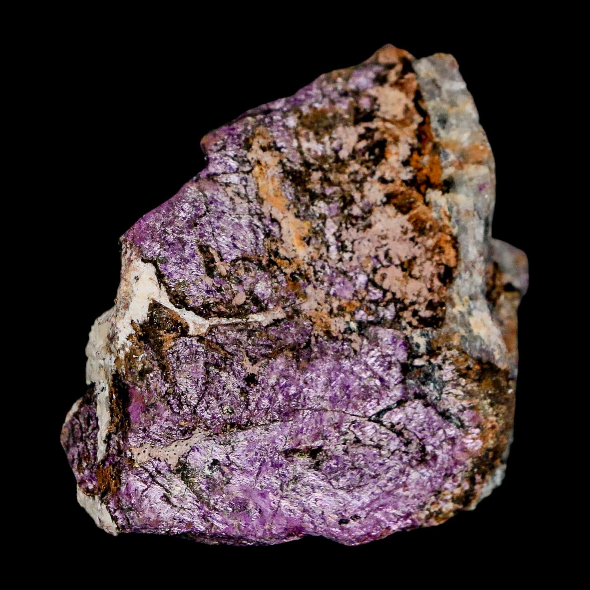 1.9" Rough Purple Purpurite Manganese Mineral Specimen Location Namibia - Fossil Age Minerals