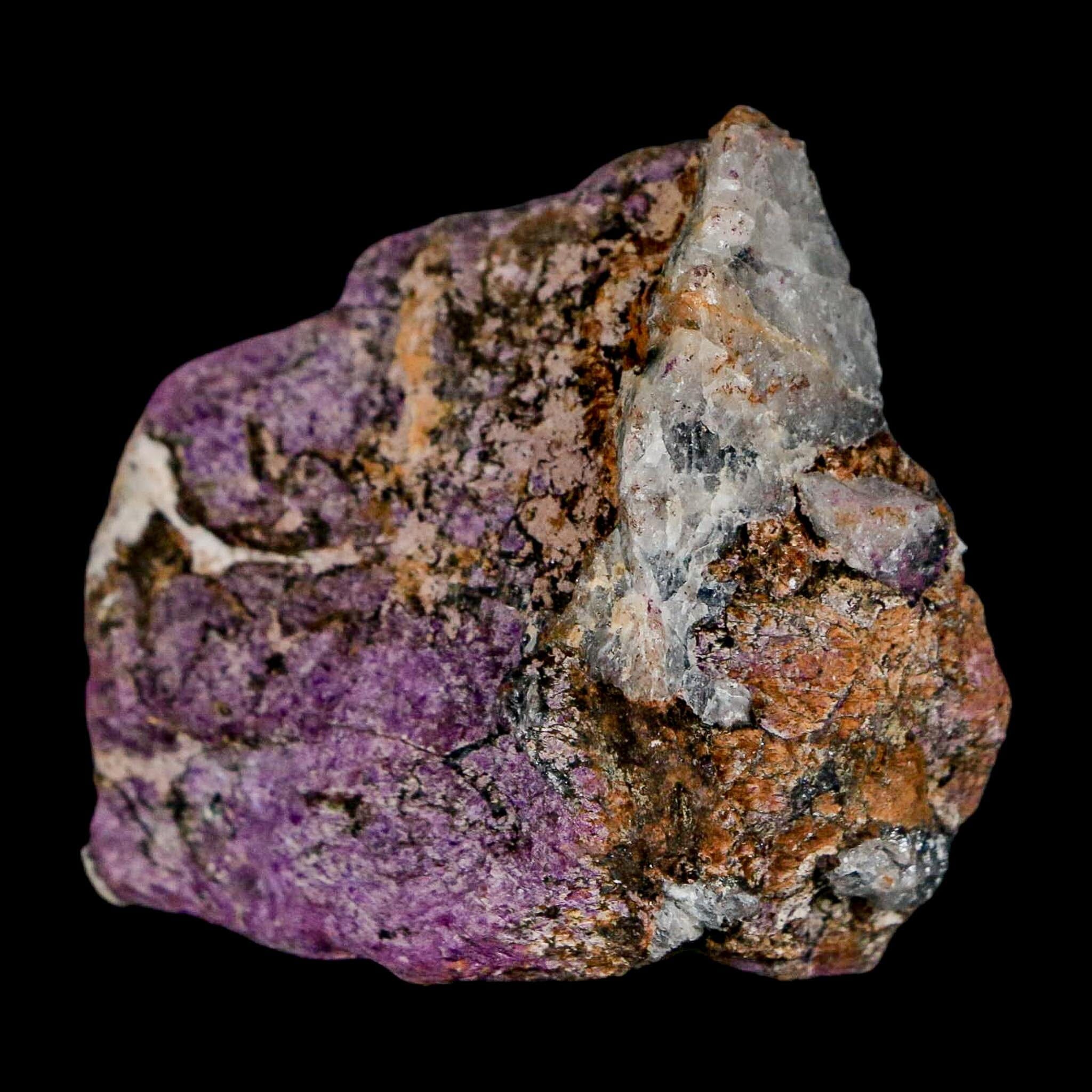 1.9" Rough Purple Purpurite Manganese Mineral Specimen Location Namibia - Fossil Age Minerals