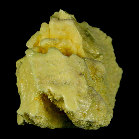 2.8" Rough Bright Yellow Sulfur Crystal Mineral Specimen From Louisiana - Fossil Age Minerals