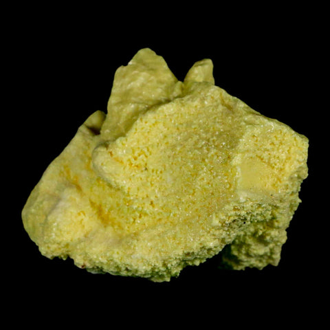2.8" Rough Bright Yellow Sulfur Crystal Mineral Specimen From Louisiana - Fossil Age Minerals