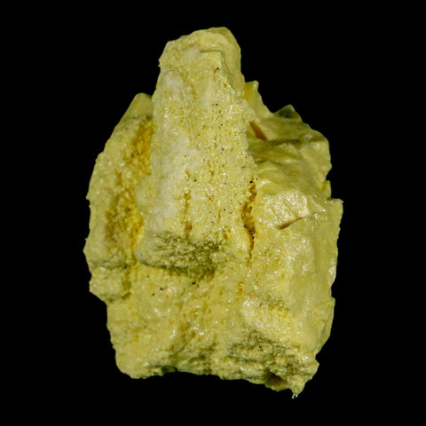 2.6" Rough Bright Yellow Sulfur Crystal Mineral Specimen From Louisiana - Fossil Age Minerals