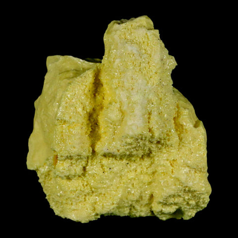 2.6" Rough Bright Yellow Sulfur Crystal Mineral Specimen From Louisiana - Fossil Age Minerals
