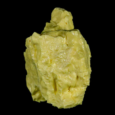 2.6" Rough Bright Yellow Sulfur Crystal Mineral Specimen From Louisiana - Fossil Age Minerals