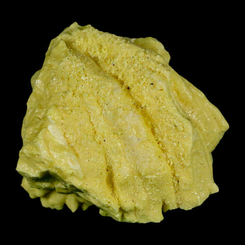 2.3" Rough Bright Yellow Sulfur Crystal Mineral Specimen From Louisiana - Fossil Age Minerals