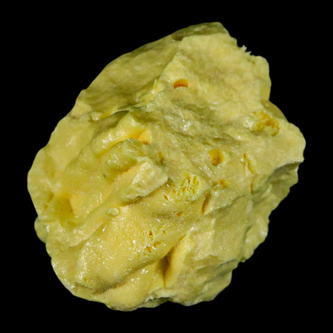 2.2" Rough Bright Yellow Sulfur Crystal Mineral Specimen From Louisiana - Fossil Age Minerals