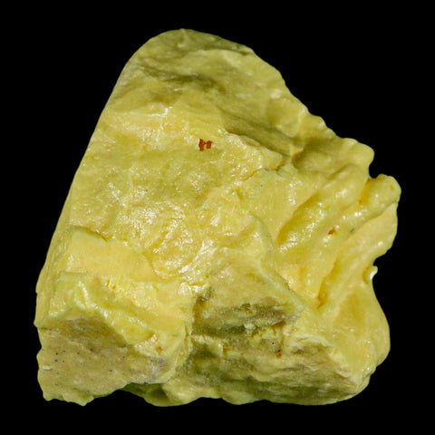 2.2" Rough Bright Yellow Sulfur Crystal Mineral Specimen From Louisiana - Fossil Age Minerals