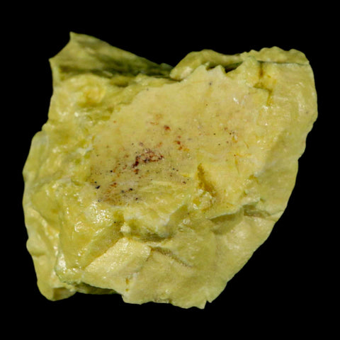 2.4" Rough Bright Yellow Sulfur Crystal Mineral Specimen From Louisiana - Fossil Age Minerals