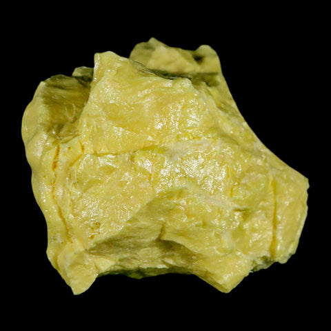 2.4" Rough Bright Yellow Sulfur Crystal Mineral Specimen From Louisiana - Fossil Age Minerals