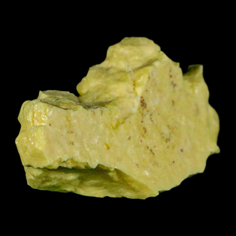 3" Rough Bright Yellow Sulfur Crystal Mineral Specimen From Louisiana - Fossil Age Minerals