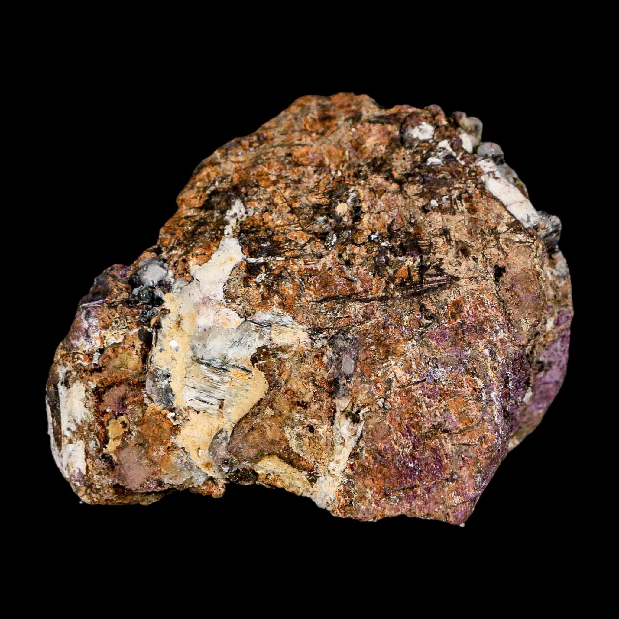 2.6" Rough Purple Purpurite Manganese Mineral Specimen Location Namibia - Fossil Age Minerals