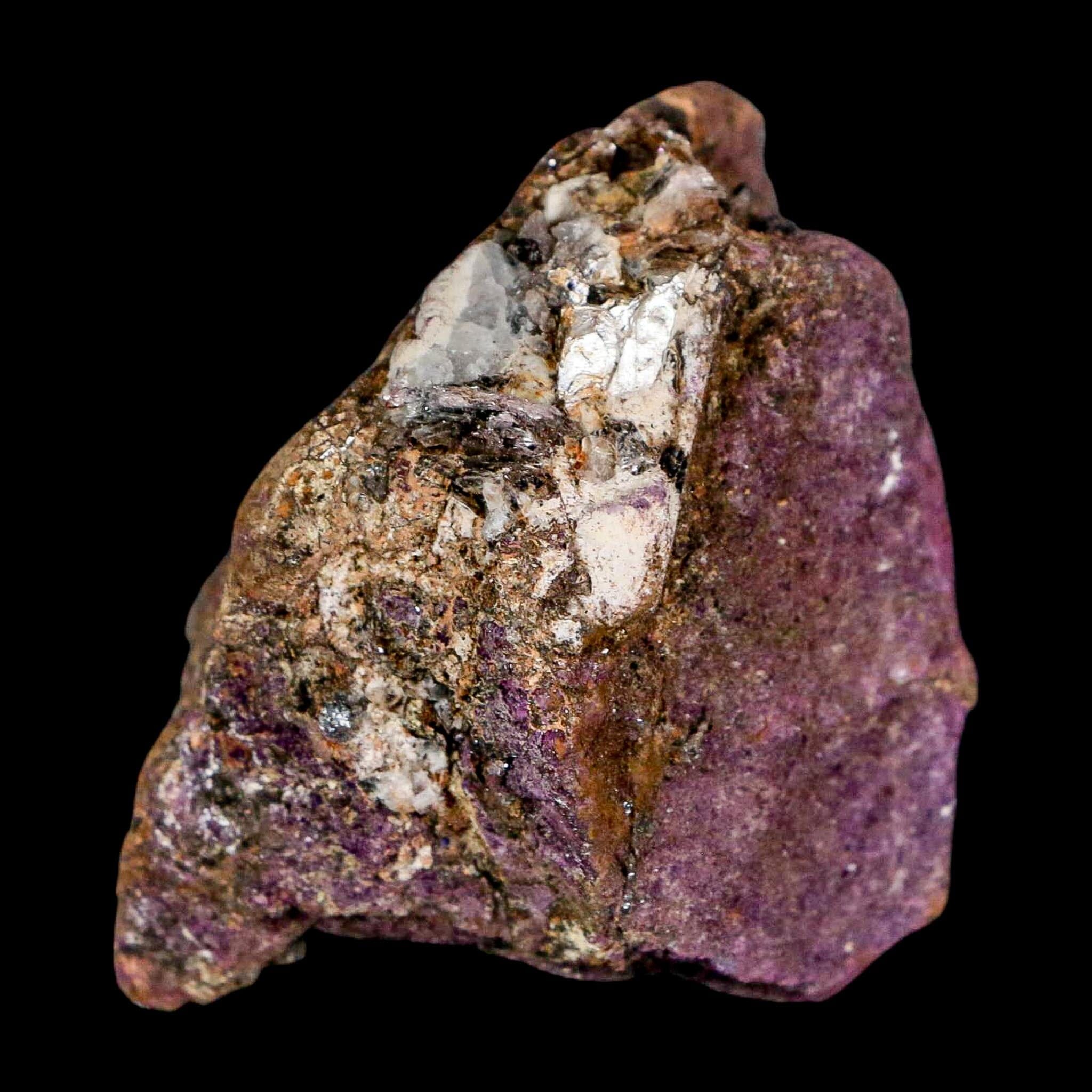 2.6" Rough Purple Purpurite Manganese Mineral Specimen Location Namibia - Fossil Age Minerals