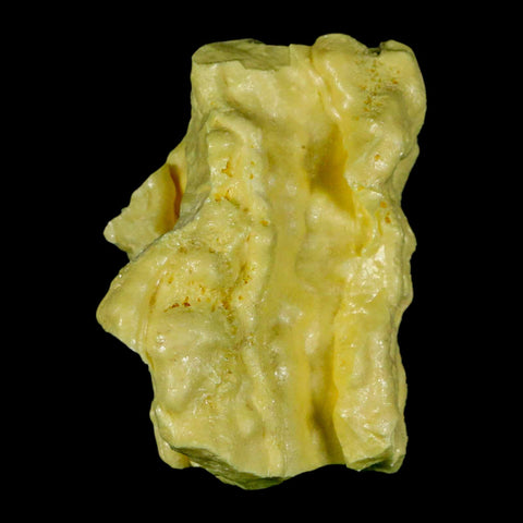2.5" Rough Bright Yellow Sulfur Crystal Mineral Specimen From Louisiana - Fossil Age Minerals