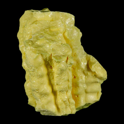 2.5" Rough Bright Yellow Sulfur Crystal Mineral Specimen From Louisiana - Fossil Age Minerals