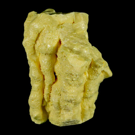 2.5" Rough Bright Yellow Sulfur Crystal Mineral Specimen From Louisiana