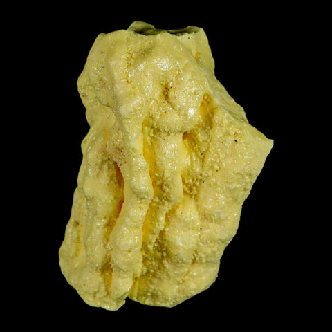 2.5" Rough Bright Yellow Sulfur Crystal Mineral Specimen From Louisiana - Fossil Age Minerals