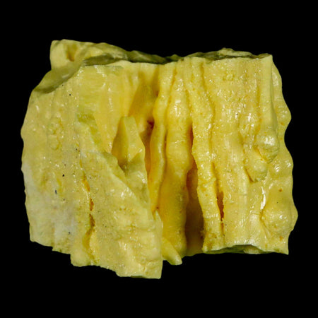 2.5" Rough Bright Yellow Sulfur Crystal Mineral Specimen From Louisiana