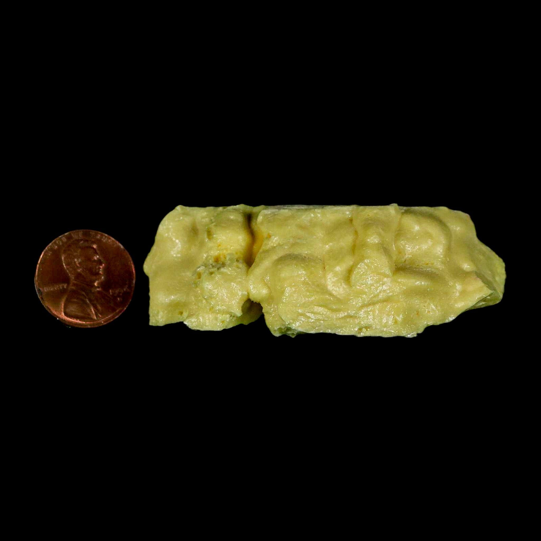 2.7" Rough Bright Yellow Sulfur Crystal Mineral Specimen From Louisiana - Fossil Age Minerals