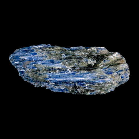5.1" Rough Natural Sky Blue Kyanite And Quartz Crystal Mineral Specimen Brazil - Fossil Age Minerals