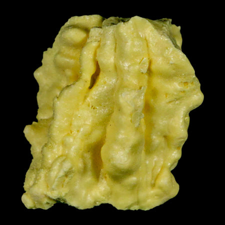 2.3" Rough Bright Yellow Sulfur Crystal Mineral Specimen From Louisiana