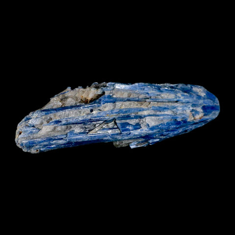 6.2" Rough Natural Sky Blue Kyanite And Quartz Crystal Mineral Specimen Brazil - Fossil Age Minerals