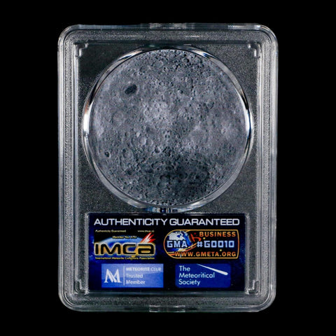 Moon Rock Lunar Meteorite Bechar 003 Algerian Sahara Desert Discovered 2022 COA