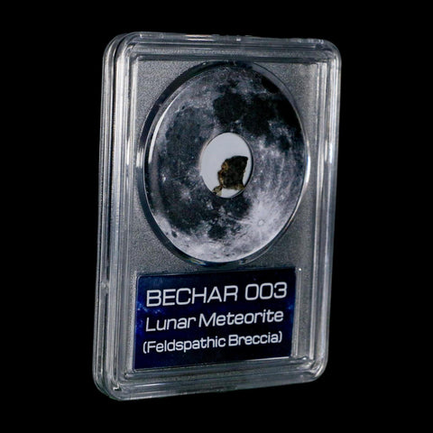 Moon Rock Lunar Meteorite Bechar 003 Algerian Sahara Desert Discovered 2022 COA