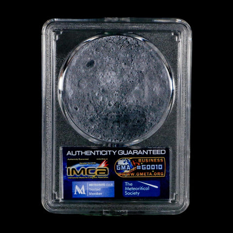 Moon Rock Lunar Meteorite Bechar 003 Algerian Sahara Desert Discovered 2022 COA